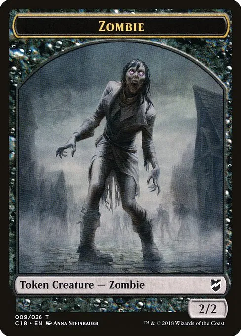 Zombie · Commander 2018 Tokens 9/26
