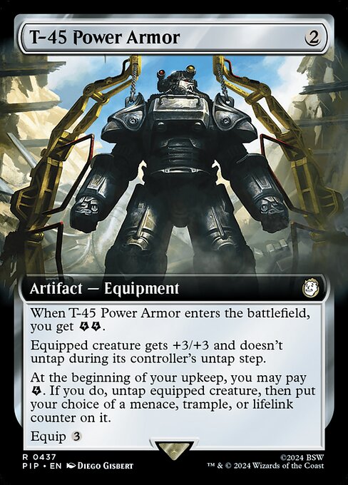 T-45 Power Armor · Fallout 437/1068