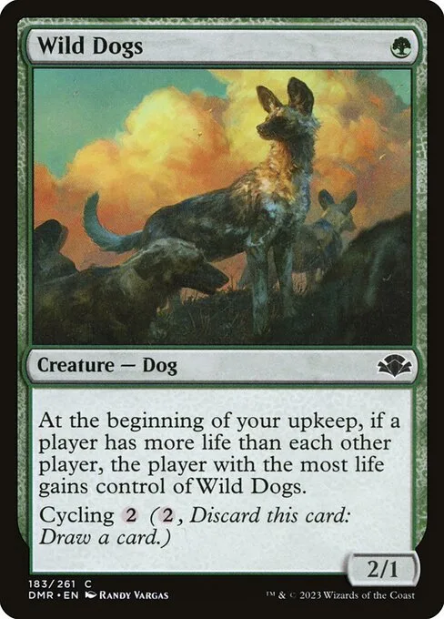 Wild Dogs · Dominaria Remastered 183/457