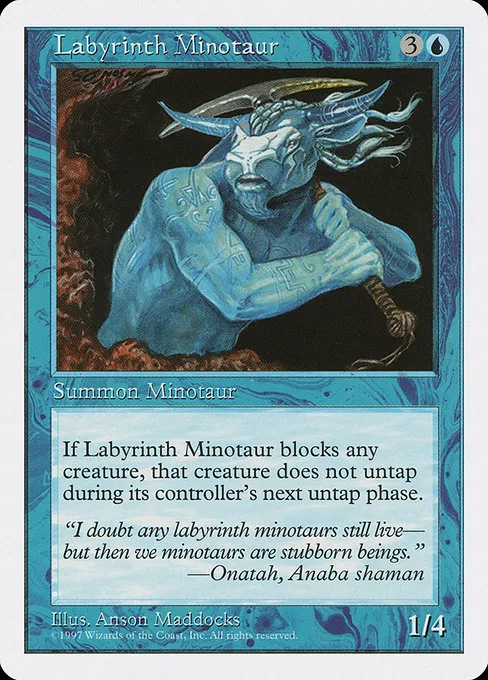 Labyrinth Minotaur · Fifth Edition 97/460