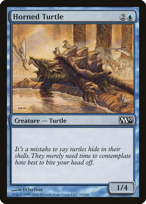Horned Turtle · Magic 2010 55/249