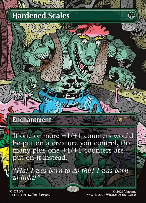 Hardened Scales · Secret Lair Drop 2365/2547