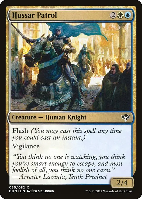 Hussar Patrol · Duel Decks: Speed vs. Cunning 55/82