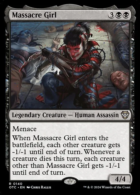 Massacre Girl · Outlaws of Thunder Junction Commander 140/342