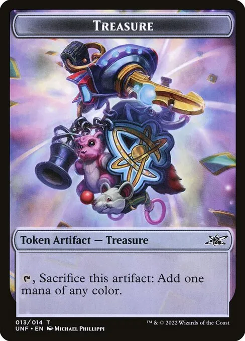 Treasure · Unfinity Tokens 13/14