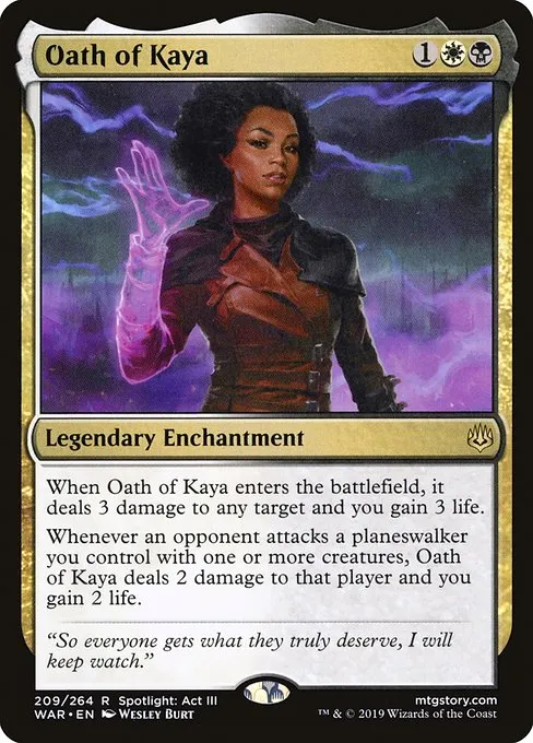 Oath of Kaya · War of the Spark 209/312