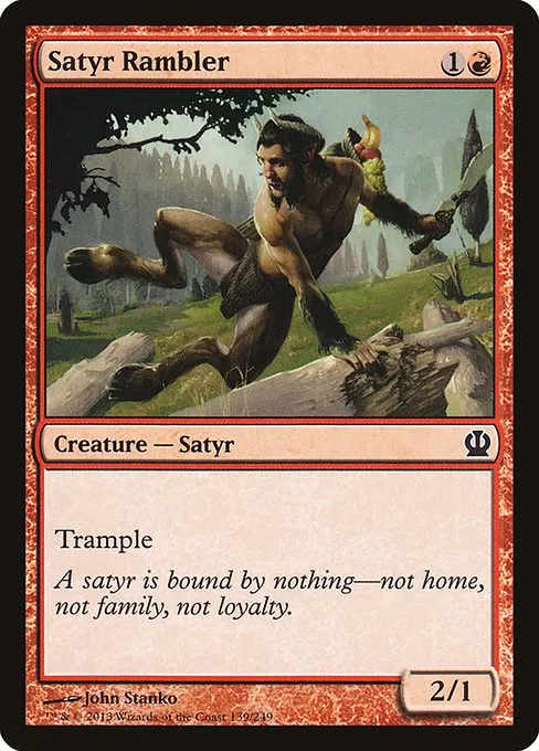 Satyr Rambler · Theros 139/249