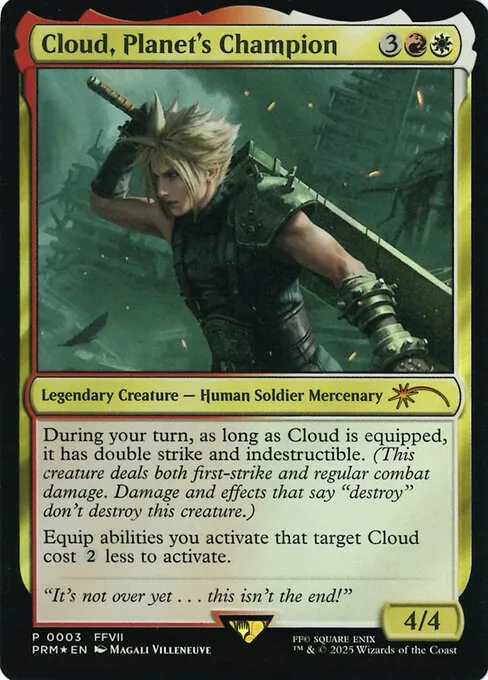 Cloud, Planet's Champion · Media and Collaboration Promos 2025-13/93
