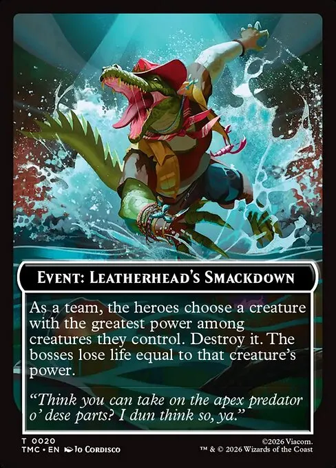 Event: Leatherhead's Smackdown · Teenage Mutant Ninja Turtles Eternal Tokens 20/31