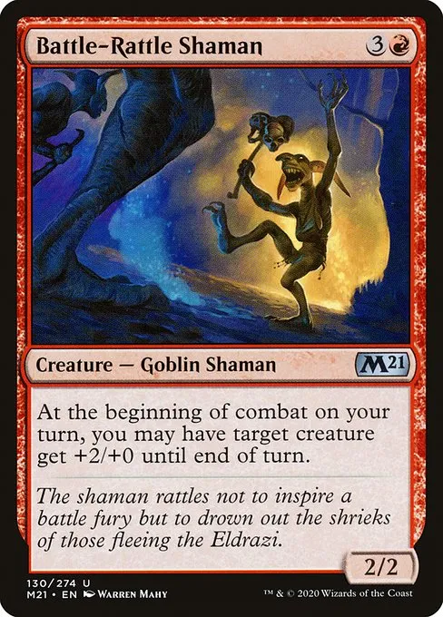Battle-Rattle Shaman · Core Set 2021 130/397
