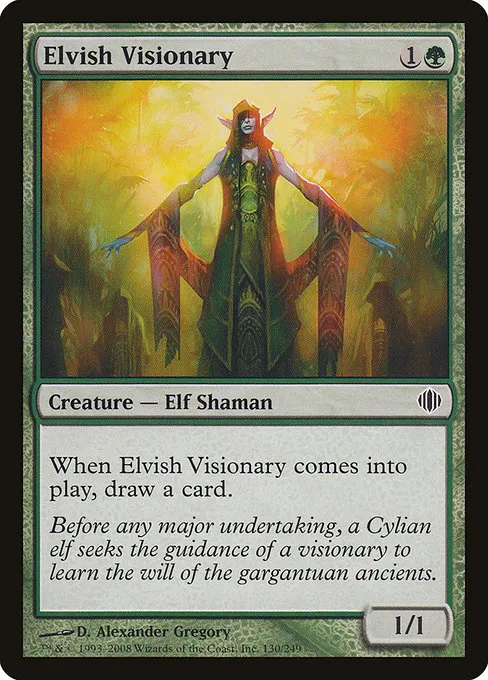 Elvish Visionary · Shards of Alara 130/250