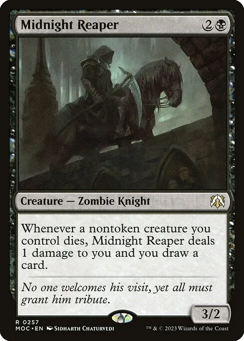 Midnight Reaper · March of the Machine Commander 257/450