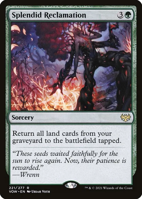 Splendid Reclamation · Innistrad: Crimson Vow 221/423