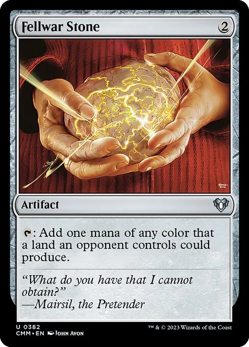 Fellwar Stone · Commander Masters 382/1067