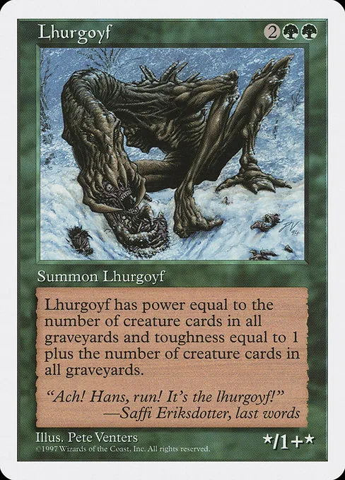 Lhurgoyf · Fifth Edition 309/460