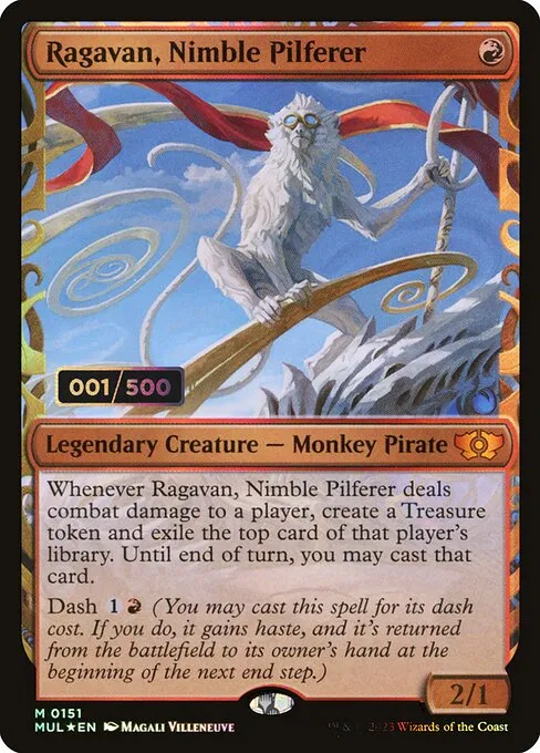Ragavan, Nimble Pilferer · Multiverse Legends 151z/261