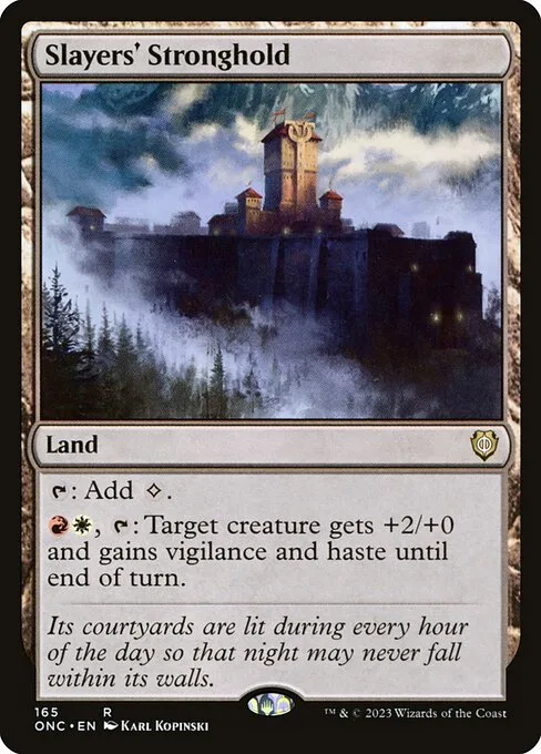 Slayers' Stronghold · Phyrexia: All Will Be One Commander 165/174