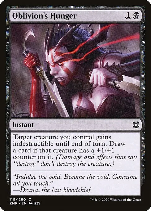 Oblivion's Hunger · Zendikar Rising 119/407