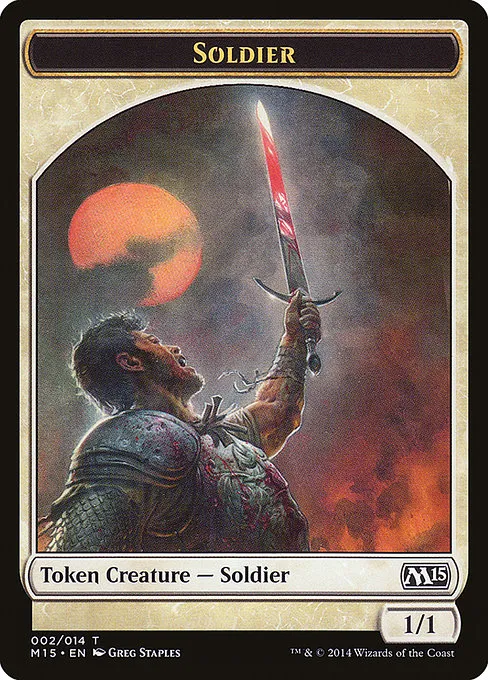 Soldier · Magic 2015 Tokens 2/14