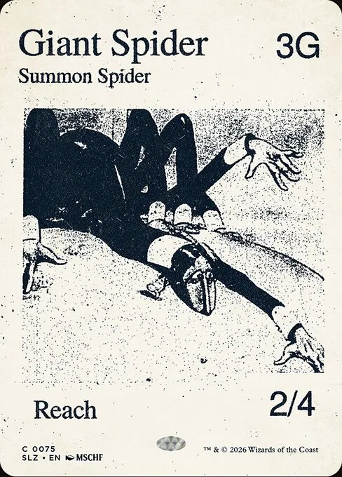 Giant Spider · The Zeta Set 75/21