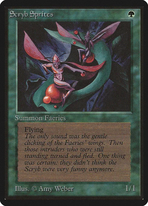Scryb Sprites · Limited Edition Beta 216/302