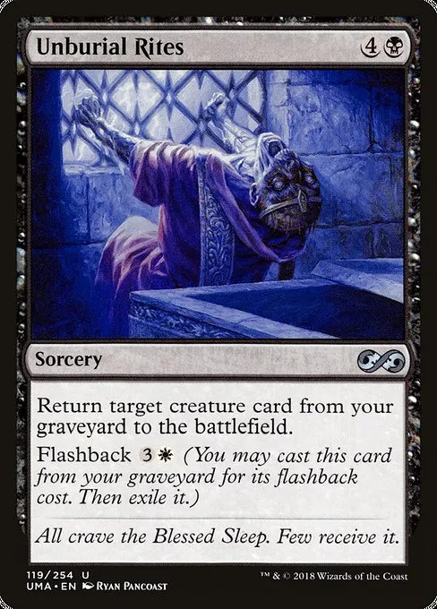 Unburial Rites · Ultimate Masters 119/254
