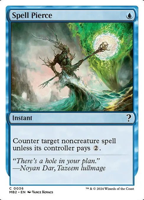 Spell Pierce · Mystery Booster 2 36/385