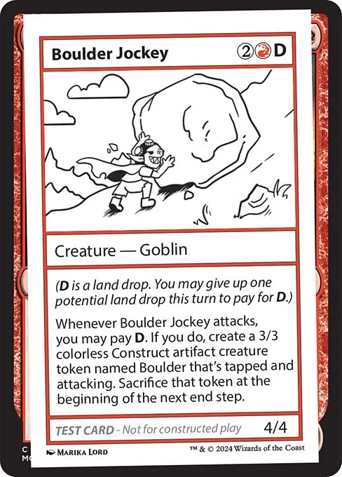 Boulder Jockey · Mystery Booster 2 560/385