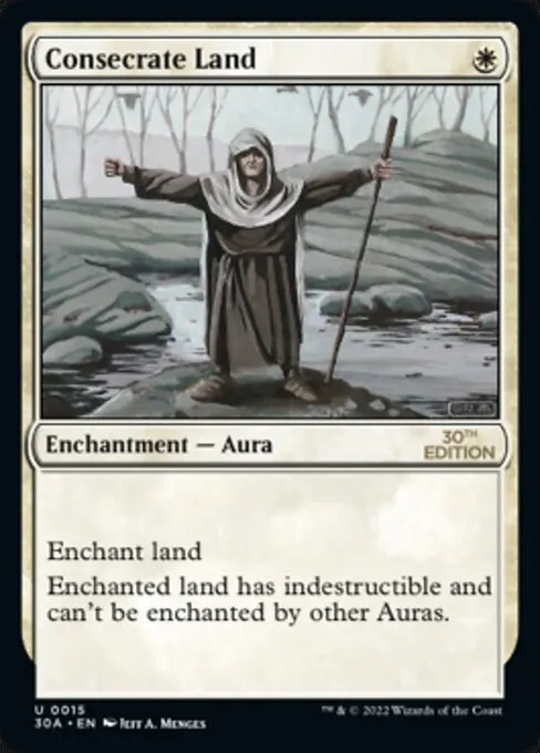 Consecrate Land · 30th Anniversary Edition 15/594