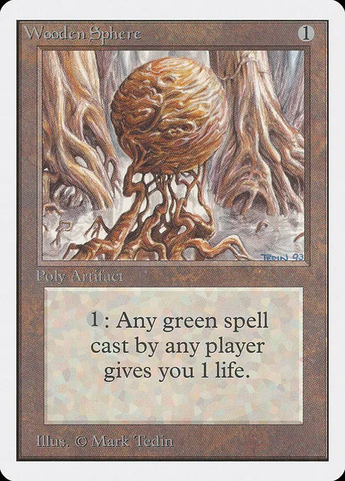 Wooden Sphere · Unlimited Edition 277/302
