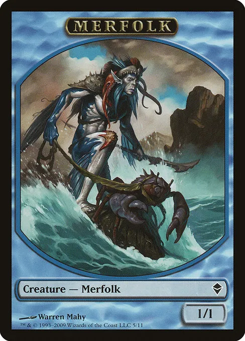 Merfolk · Zendikar Tokens 5/11