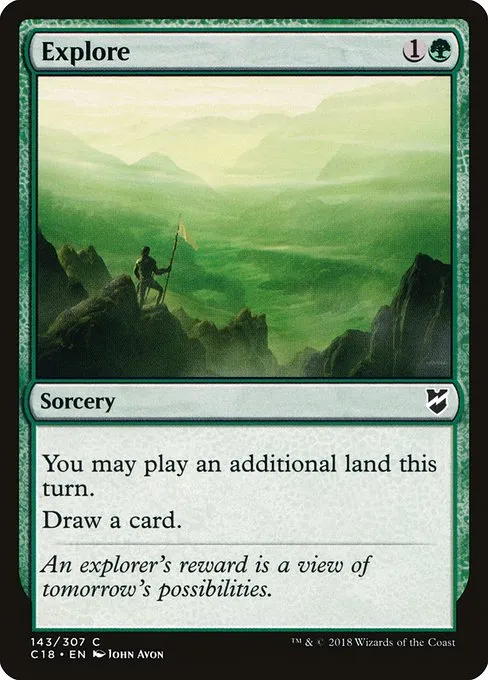 Explore · Commander 2018 143/307