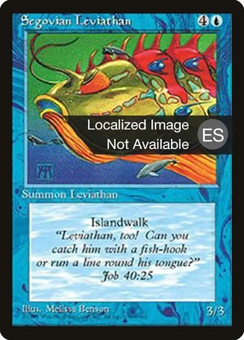 Segovian Leviathan · Fourth Edition Foreign Black Border 99/378
