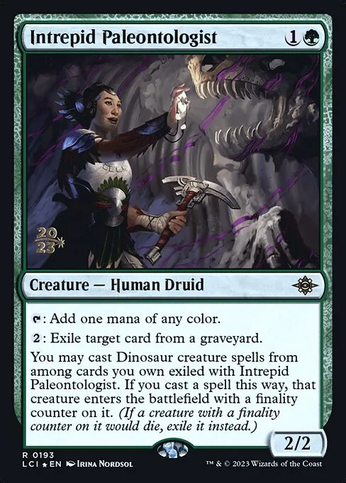 Intrepid Paleontologist · The Lost Caverns of Ixalan Promos 193s/136