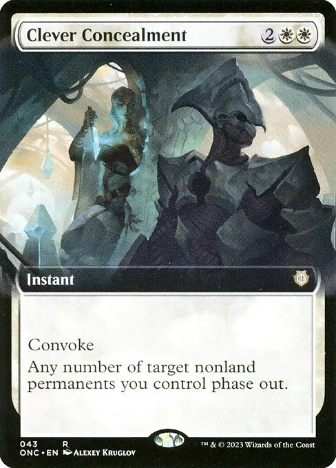 Clever Concealment · Phyrexia: All Will Be One Commander 43/174
