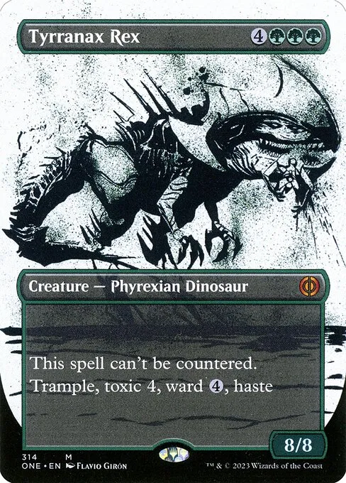 Tyrranax Rex · Phyrexia: All Will Be One 314/479