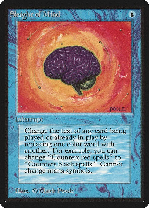 Sleight of Mind · Limited Edition Beta 79/302