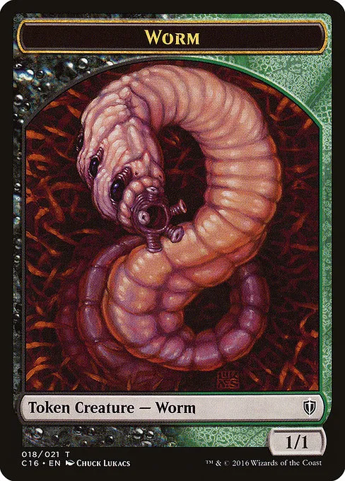 Worm · Commander 2016 Tokens 18/21
