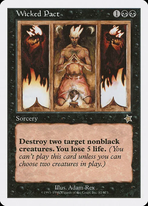 Wicked Pact · Starter 1999 92/173
