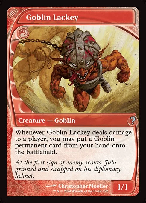 Goblin Lackey · Mystery Booster 2 192/385