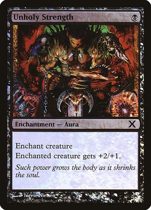 Unholy Strength · Tenth Edition 185★/510