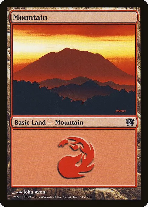 Mountain · Ninth Edition 345★/710