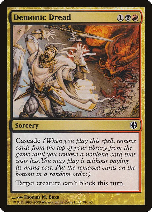 Demonic Dread · Alara Reborn 38/145
