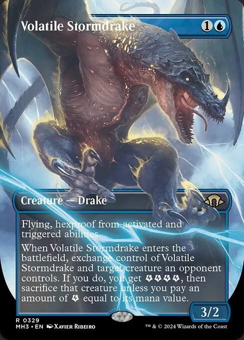 Volatile Stormdrake · Modern Horizons 3 329/528