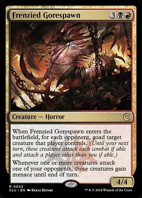 Frenzied Gorespawn · Ravnica: Clue Edition 32/284