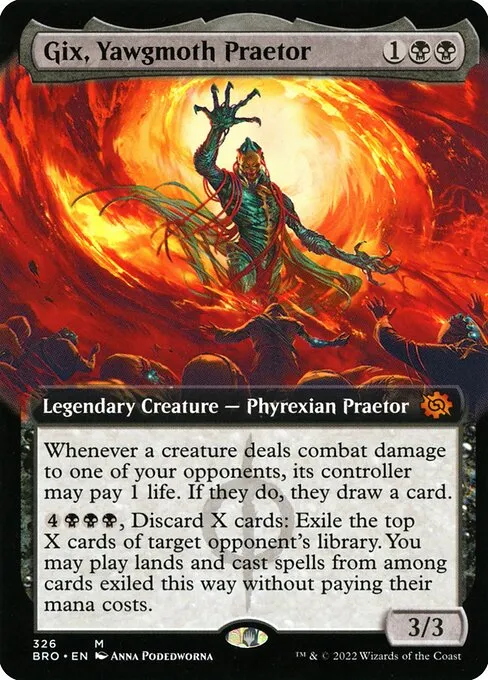 Gix, Yawgmoth Praetor · The Brothers' War 326/399