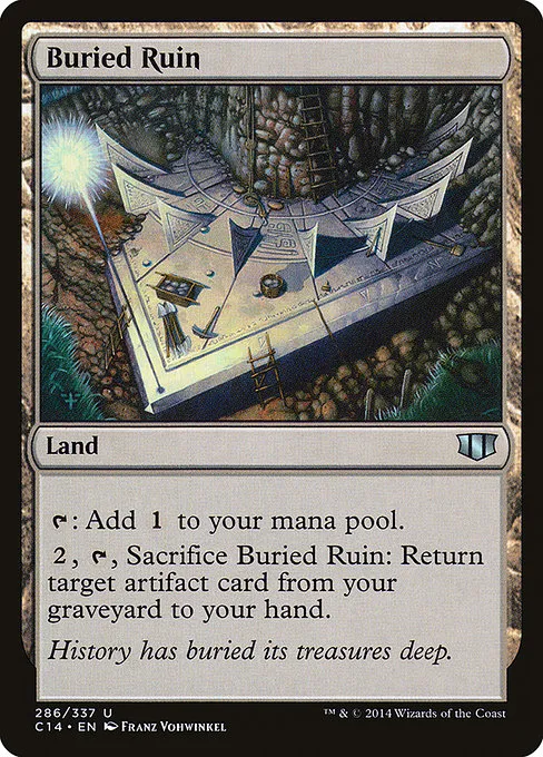 Buried Ruin · Commander 2014 286/337