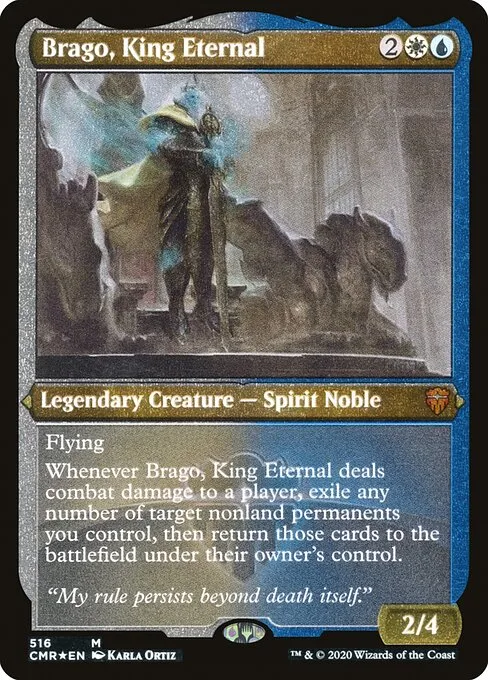 Brago, King Eternal · Commander Legends 516/718
