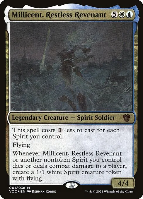 Millicent, Restless Revenant · Crimson Vow Commander Display Commanders 1/2