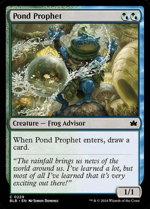 Pond Prophet · Bloomburrow 229/398